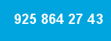 925 864 27 43 925 864 27 43